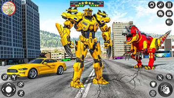 Dino Robot Car Cartaz