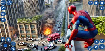 Spider Rope Hero: City Battle