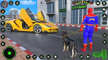 Spider Rope Hero: City Battle পোস্টার