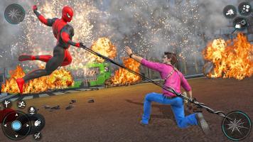 Spider Fighting City Battle Cartaz