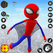 Spider Stickman Game Rope Hero