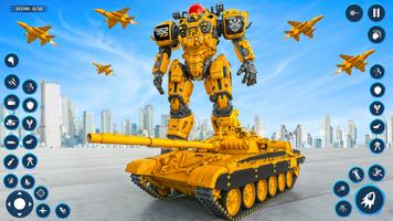Tank Robot Car Transform Cartaz