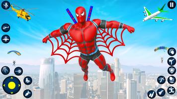Spider Rope Hero City Battle Cartaz
