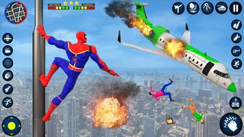 Spider Rope Hero City Battle capture d'écran 1