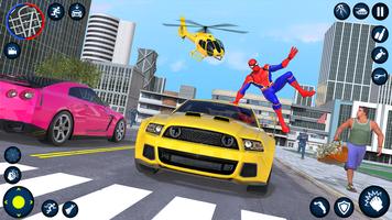 Spider Rope Hero City Battle capture d'écran 2