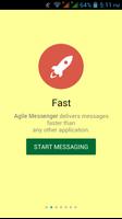 Agile Messenger syot layar 1