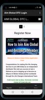 Aim Global DTC Login Alliance Cartaz