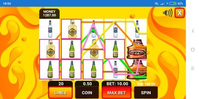 Alcohol Slot Simulator capture d'écran 1