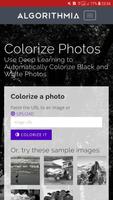 Convert B&W Photo to Color with - Algorithmia poster