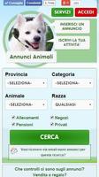 Annunci animali Affiche