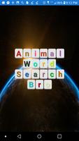 Animal Word Search Bro Affiche