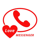 Love Messenger Free icône