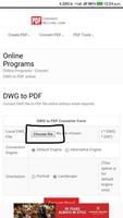 AutoCAD DWG to PDF Converter 海报