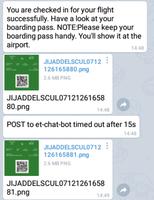 Baarguun - Messenger & Ethiopian Airlines Check In Affiche