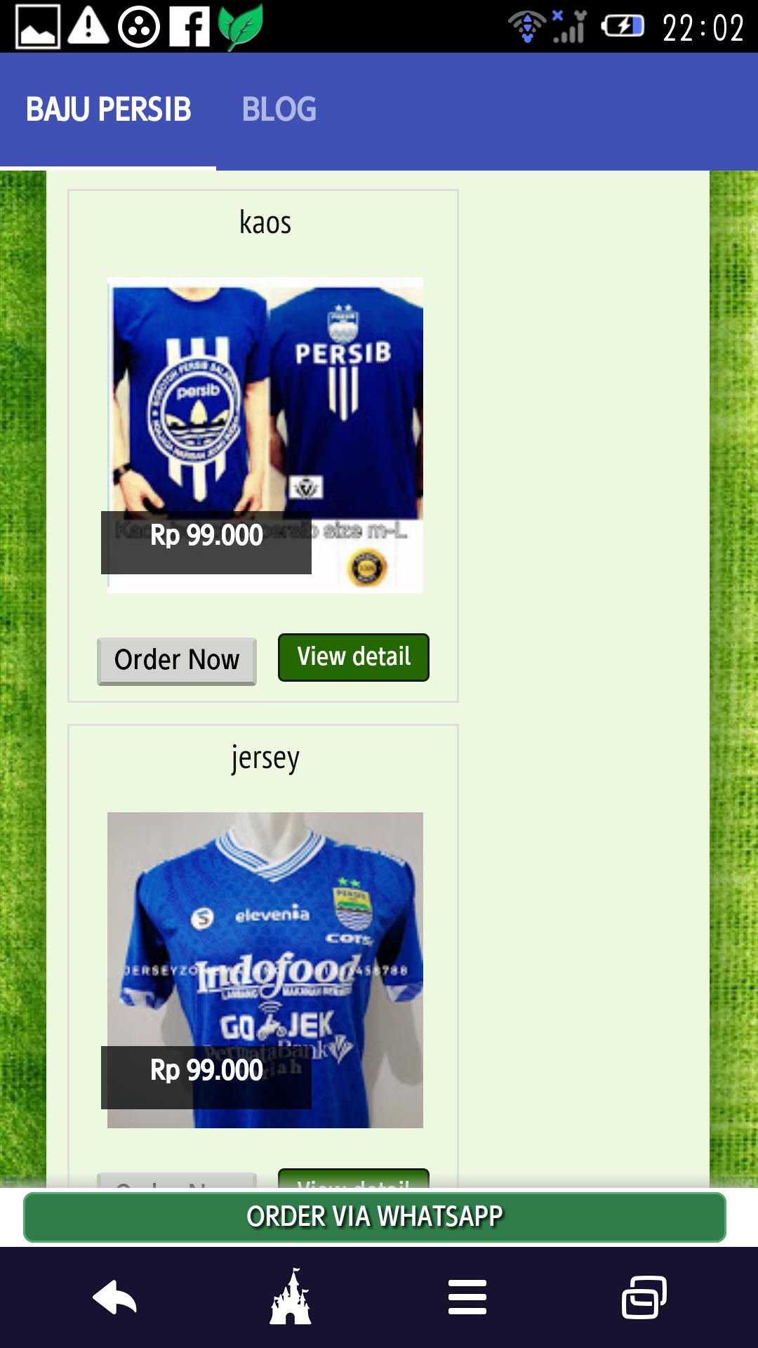 Persib Store For Android Apk Download - baju gojek roblox free