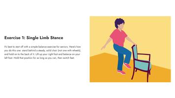 1 Schermata Balance Exercises For Seniors