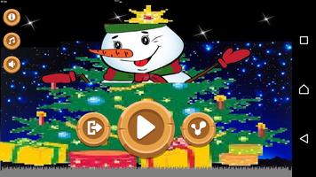 Бегущий Снеговик и новый год игра бесплатно capture d'écran 1