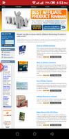 The Best Affiliate Marketing Products screenshot 1
