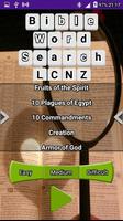 Bible Word Search LCNZ Word Game Affiche