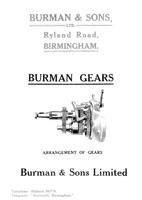 Burman Gear Box Service III Model Q imagem de tela 1