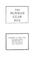 Burman Gear Box Service III Model Q screenshot 3