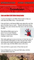 Cain and Abel LCNZ Bible Study Guide poster