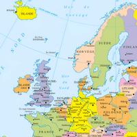 Carte de l'Europe en HD скриншот 1