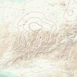 Carte du séisme au Maroc أيقونة