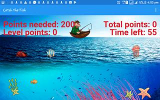 Catch the fish  മീൻ പിടുത്തം 2D Game پوسٹر