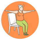 Chair Exercises For Seniors آئیکن