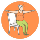 Chair Exercises For Seniors أيقونة