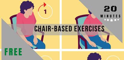 Chair Exercises For Seniors ポスター