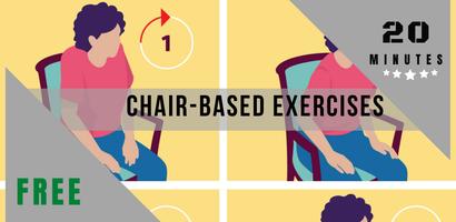 Chair Exercises For Seniors Plakat