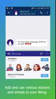 Clean Messenger: A Messenger App اسکرین شاٹ 1