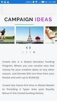 Crowd Vita App Earn Money Online Crowd funding screenshot 2