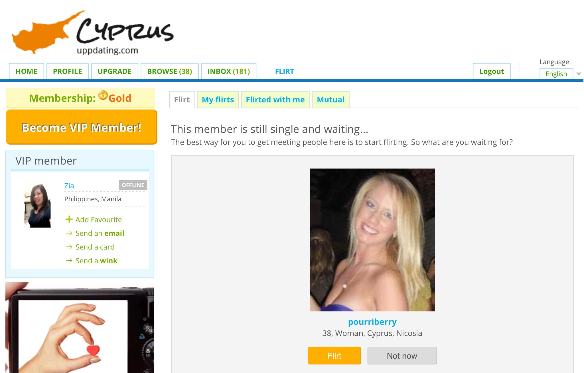 Kypros dating Website