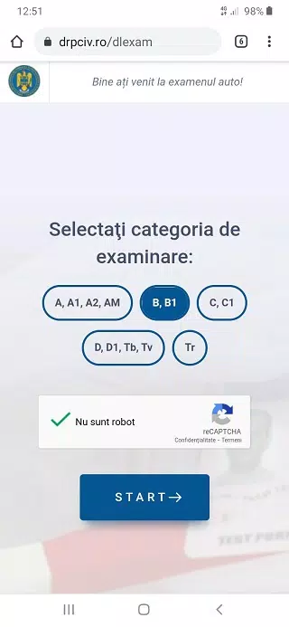 Download do APK de CHESTIONARE DRPCIV Examen Auto para Android