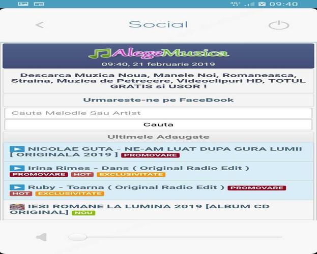 Download Alege Muzica 1.0 Android APK File