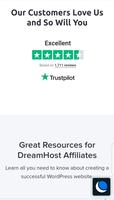 DreamHost web Hosting تصوير الشاشة 3