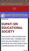 Dupati Sri Educational Society Affiche
