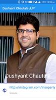 Dushyant Chautala JJP постер