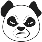 Calculator panda biểu tượng