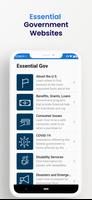 Essential Gov - Essential U.S. Government Websites โปสเตอร์