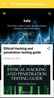 Ethical Hacking, Products and Information Affiche