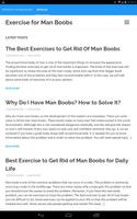 Exercise for Man Boobs Screenshot 1