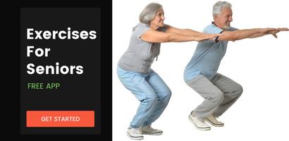 Exercises For Seniors Plakat