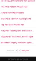 Fashion Wigs Designer Watches Bags Blog اسکرین شاٹ 2