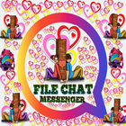 File Chat Messenger 图标