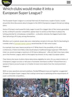 FootballWhispers capture d'écran 3