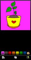 Beautiful Flower For Coloring পোস্টার